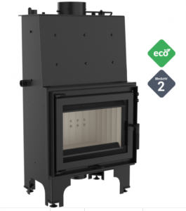 Zobrazit detail zboží: KRATKI AQUARIO M 12 kW teplovodní krbová vložka (Čelní)